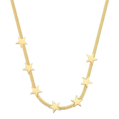 STAR STUDDED NECKLACE - Katie Rae Collection