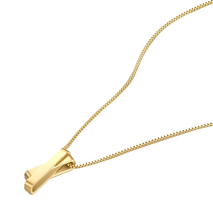 CRISS CROSS NECKLACE