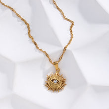 Load image into Gallery viewer, LULU EVIL EYE NECKLACE
