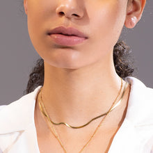 Load image into Gallery viewer, SKINNY SNAKE NECKLACE - Katie Rae Collection
