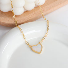Load image into Gallery viewer, ENAMEL HEART NECKLACE
