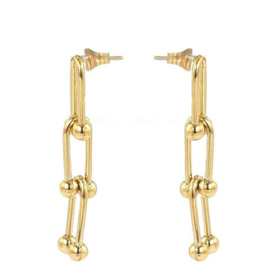 EMMA U SHAPE EARRING - Katie Rae Collection