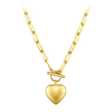 Load image into Gallery viewer, HEART TOGGLE NECKLACE - Katie Rae Collection
