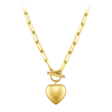 HEART TOGGLE NECKLACE - Katie Rae Collection