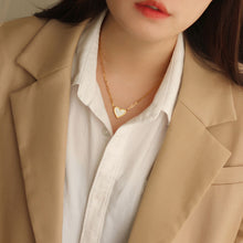 Load image into Gallery viewer, ENAMEL HEART NECKLACE
