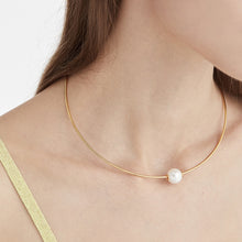 Load image into Gallery viewer, DAINTY PEARL COLLAR - Katie Rae Collection
